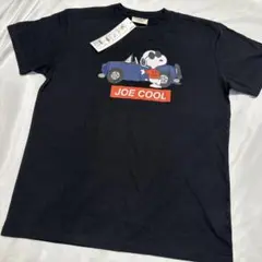 2021年製　L スヌーピー JOE COOL Tシャツ　半袖　ブラック