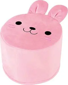 牛乳パックチェアカバーうさぎちゃん ピンク 2個セット