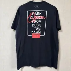 794 黒 hoop season アンダーアーマー アメリカ古着 Tシャツ
