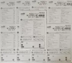 最新号　ヤングガンガン 2025 No.17　応募ハガキ7枚