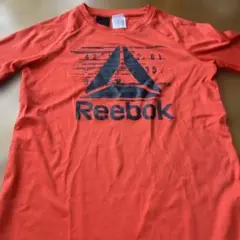 Reebok 吸汗速乾オレンジTシャツ 子ども服　140 リーボック