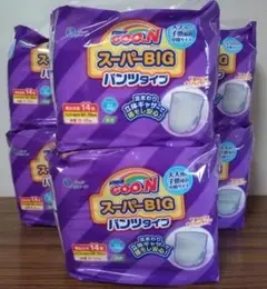 【新品】 GOON スーパーBIG パンツタイプ 14枚入×6パック