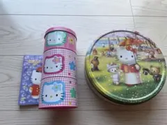 ハローキティ 缶セット オマケ付き