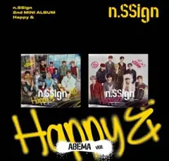 n.SSign Happy& Abemaver. 2枚セット　2種セット