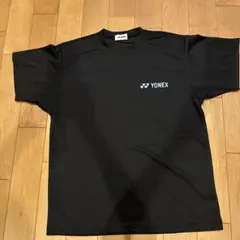 YONEX バドミントンＴシャツ Sサイズ 黒　水色文字