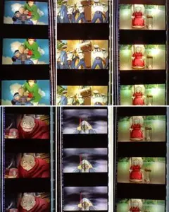 ジブリ美術館　フィルムブックマーカー　ハウルの動く城　6枚セット