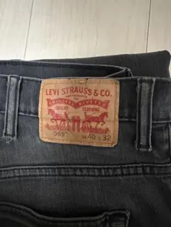 LEVI'S 569 ダークグレー W40 L32