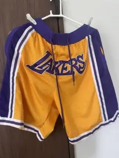 just don lakers ハーフパンツ