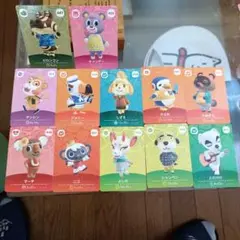 どうぶつの森キャラクターカード 12枚セット