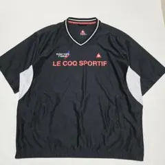 ルコックスポルティフゴルフ　メンズゴルフウェア　半袖スニード　LL