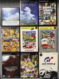 プレイステーション1・2 ソフト 9点セット　まとめ売り　メモリーカード付。