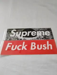 Supreme boxlogo ステッカー 2枚セット