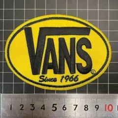 アイロンワッペン●VANS●黄色