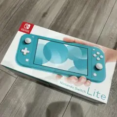 任天堂switchLite✩箱のみ ターコイズ