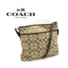 COACH ショルダーバッグ シグネチャー ファイル F36378