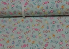 【廃番&レア♡】ハローベイビー Hello Baby キャンディ柄 サックス