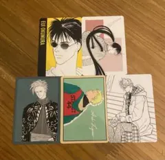 バナナフィッシュ ウエハース 5枚セット アッシュ 英二 月龍