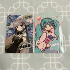 ウエハース　ローソン　初音ミク　2点　⑤