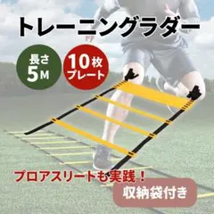 トレーニング ラダー 5ｍ サッカー 陸上 野球 運動 スポーツ用品 基礎 練習