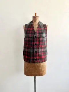 Jonson woolen mills ウール混ベスト サイズM