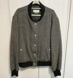 ISABEL MARANT ETOILEウール ヘリンボーン ショート丈ブルゾン