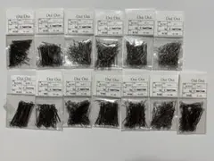 【ハンドメイド材料】黒ニッケルパーツいろいろ