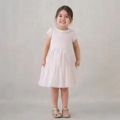 プティマイン　オーガンジーワンピース