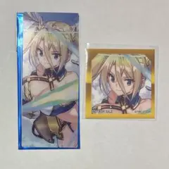 FGO 最終再臨展 編成画面風カード クリア ステッカー 特典 ブラダマンテ