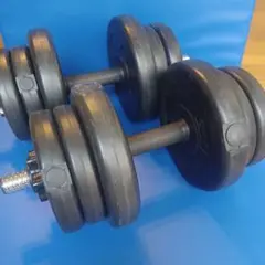 可変式ダンベル 10kg x 2 20kgセット