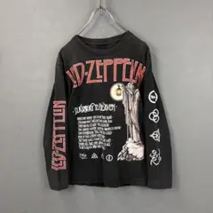 Vtg LED-ZEPPELIN L/S Band Rock Tee バンT