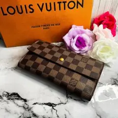 ⭐️超美品 ルイヴィトン ダミエ インターナショナル 長財布 AA-007