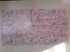 【最終値下げ】リトルツインスターズピンク綿生地
