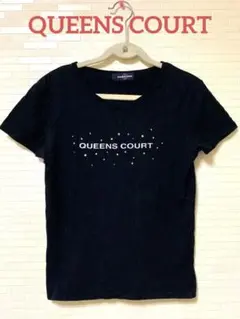 QUEENS COURT クイーンズコート　ロゴTシャツ