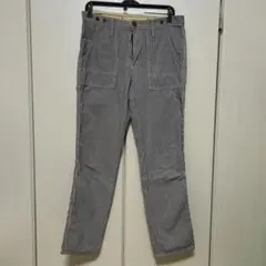 EDWIN Ｍサイズストライプ ワークパンツ ポケット付き