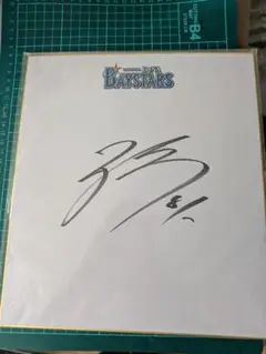 宮﨑敏郎　DeNAベイスターズ 　サイン色紙