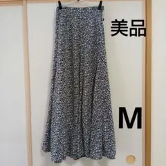 N.Natural Beauty Basic　フレアロングスカート　M