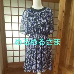 美品 ケイトスペードニューヨーク♥️ シルク100%ワンピース M