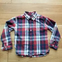 TOMMY HILFIGER チェックシャツ 4T 入園式 100