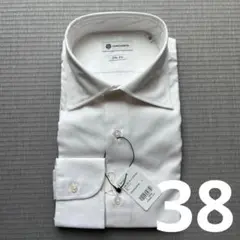 38 CAMICIANISTA ロイヤルオックスフォード生地 ホワイトシャツ r