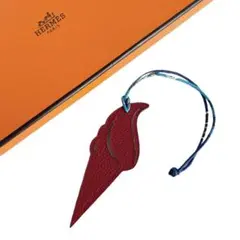 極美品 エルメス プティ アッシュ アイスクリーム チャーム レザー