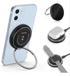 3in1 ワイヤレス充電器 磁気ワイヤレス　充電器 magsafeリング