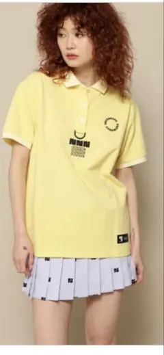 nbb weekend☆イエローポロシャツ タグ付き新品 Unisex