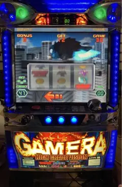 【パチスロ実機】ロデオ★ガメラハイグレードビジョン【コイン不要機付】４号機・レア パチスロ実機】ロデオ☆ガメラハイグレードビジョン【コイン不要