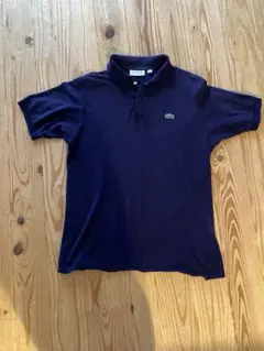 LACOSTE ネイビー ポロシャツ CLASSIC FIT