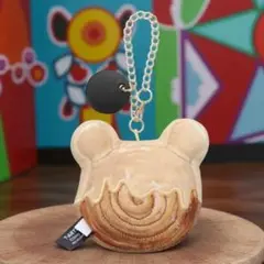 【新品】 Nuiパン チェーンストラップ クロワッサンロール プー #129