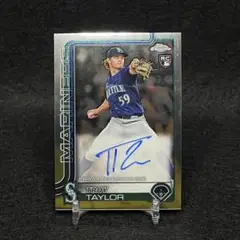 2025 Topps Chrome トロイテイラー ルーキー 直筆サインカード
