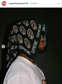 Supreme M.O.P. Bandana エムオーピー バンダ BLACK