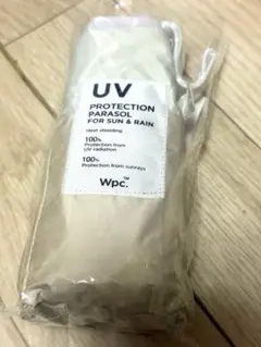 Wpc. UVプロテクションパラソル　日傘　晴雨兼用　2025 ベージュ