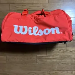Wilson テニス　ダッフルバッグ（ボストンバッグ）赤