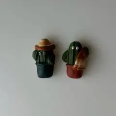 サボテン クリップ 2個